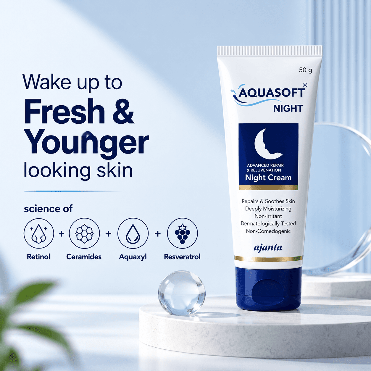 Aquasoft Night Cream 50gm
