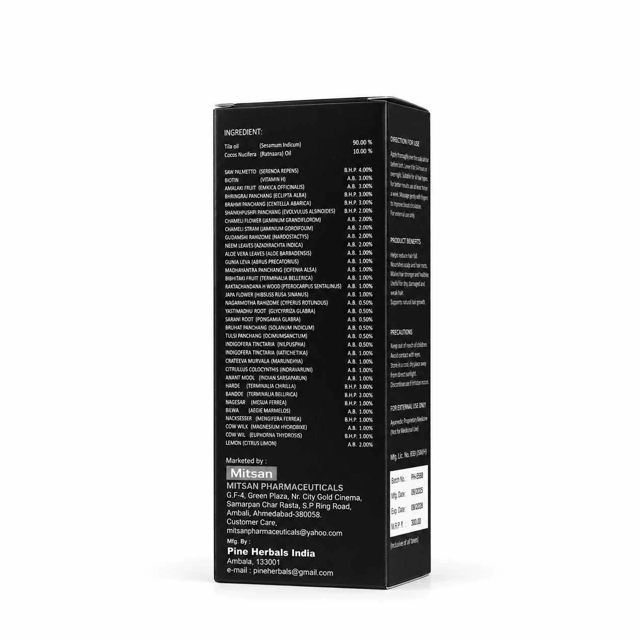 PanDhan Ayurvedic Hair Oil
