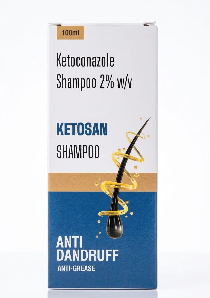 Ketosan Ketoconazole Shampoo 2% w/v 100ml